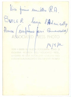 Lord Richard Butler - Vintage Photograph - 1962