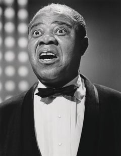 Louis Armstrong: Candid and Wide Eyed Fine Art Print
