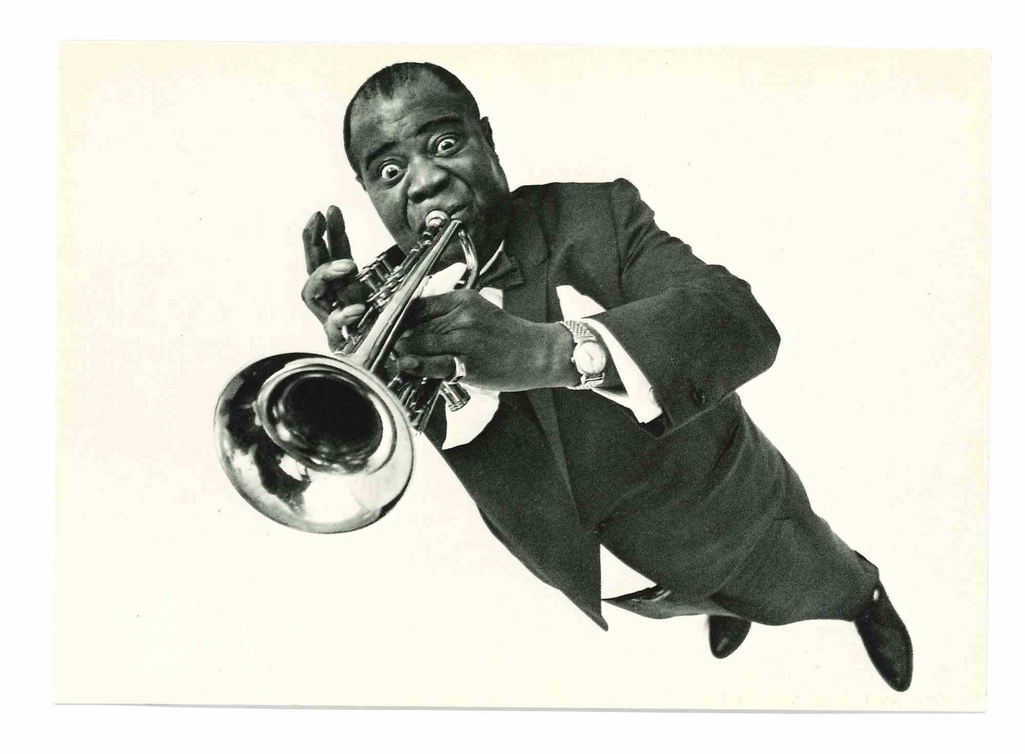 Unknown Portrait Photograph - Louis Armstrong in 1966 - Postcard - 1966