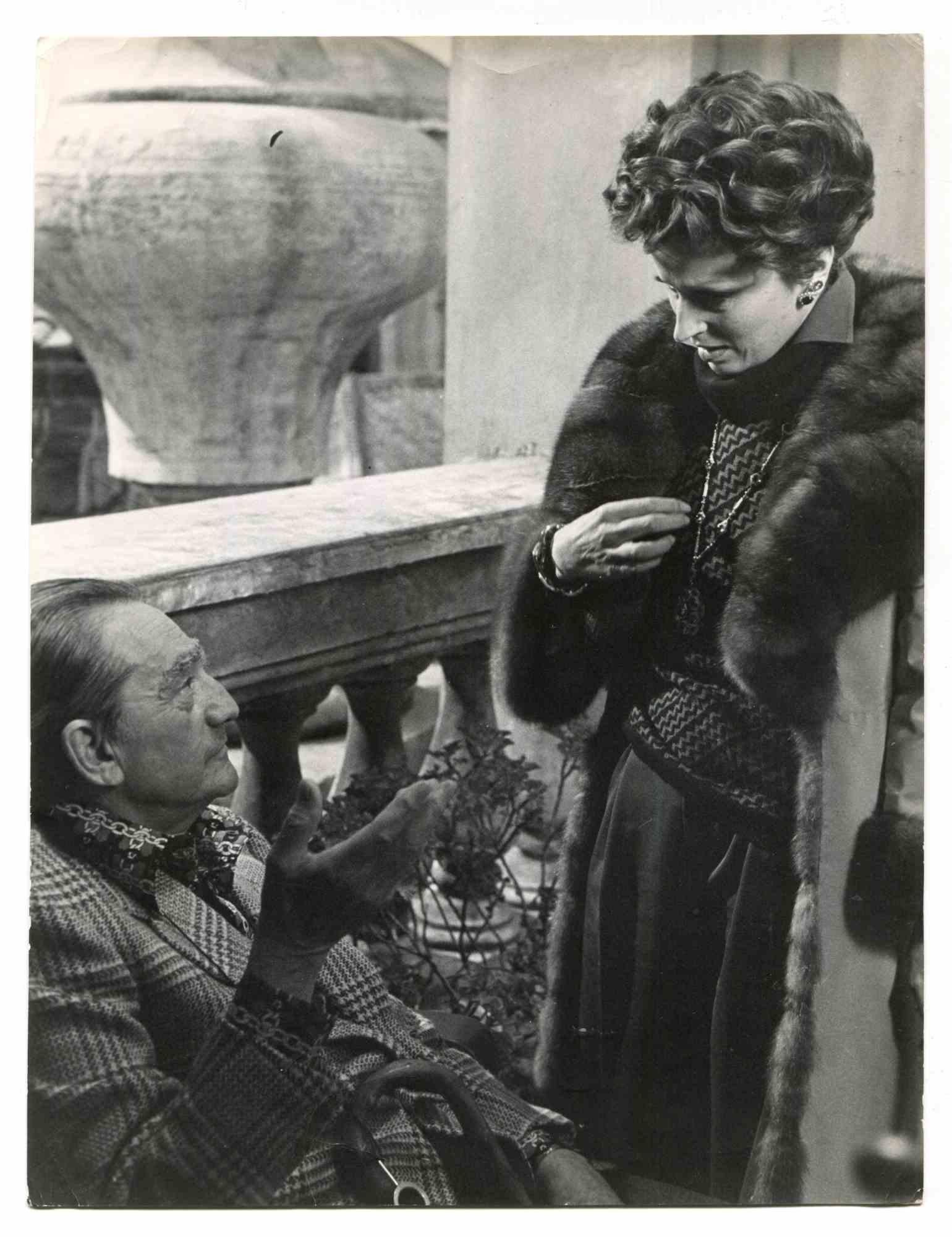 Unknown Figurative Photograph – Luchino Visconti – Vintage-Foto – 1970er Jahre