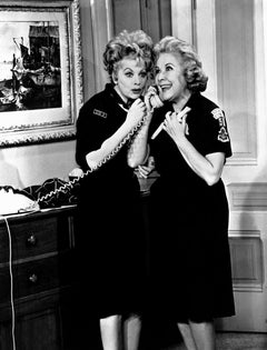 Vintage Lucille Ball and Vivian Vance "I Love Lucy" Movie Star News Fine Art Print