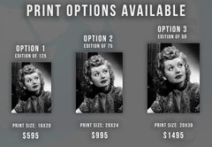 Lucille Ball: Classical Elegance Fine Art Print