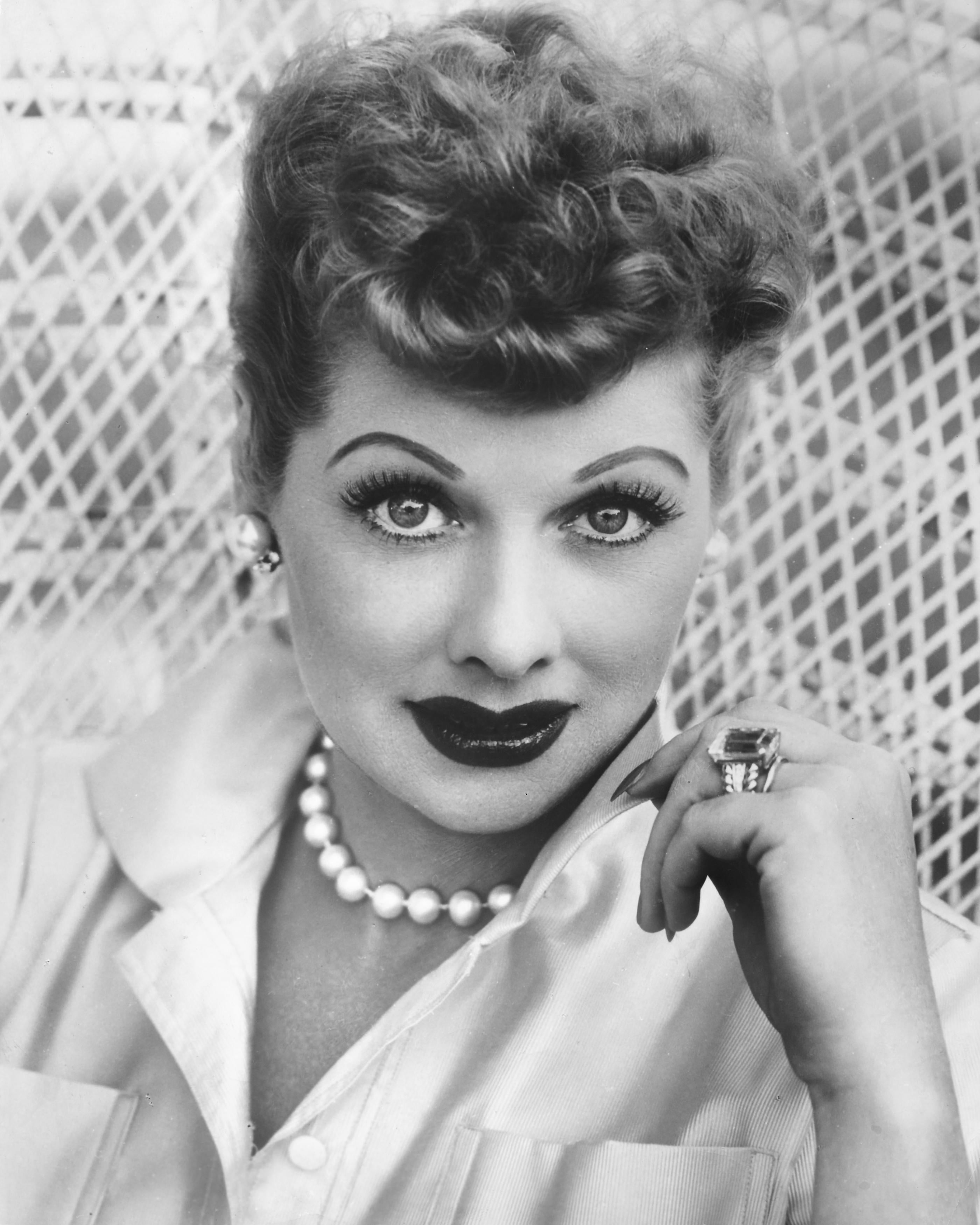 Unknown Portrait Photograph – Lucille Ball, I Love Lucy