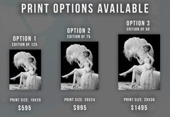 Lucille Ball in Burlesque Fine Art Print
