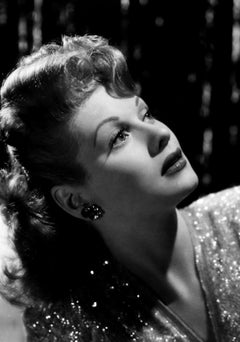 Vintage Lucille Ball in Updo Globe Photos Fine Art Print