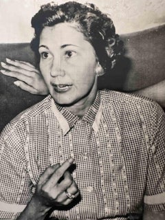 Luisa Araluse de Matos - Photo historique  - 1960s