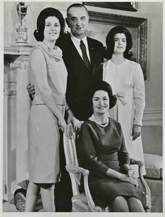 Lyndon Johnson’s Family - Vintage Photograph - 1960s