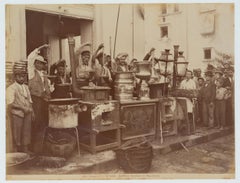 Macaroni vendors, Neapel