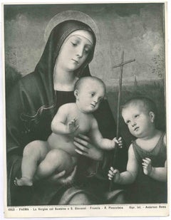 Madonna und Baby S. Giovani Galerie von Parma- Vintage Foto - Anfang des 20.