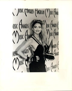 Madonna Iconic Image on Red Carpet Vintage Original Photograph