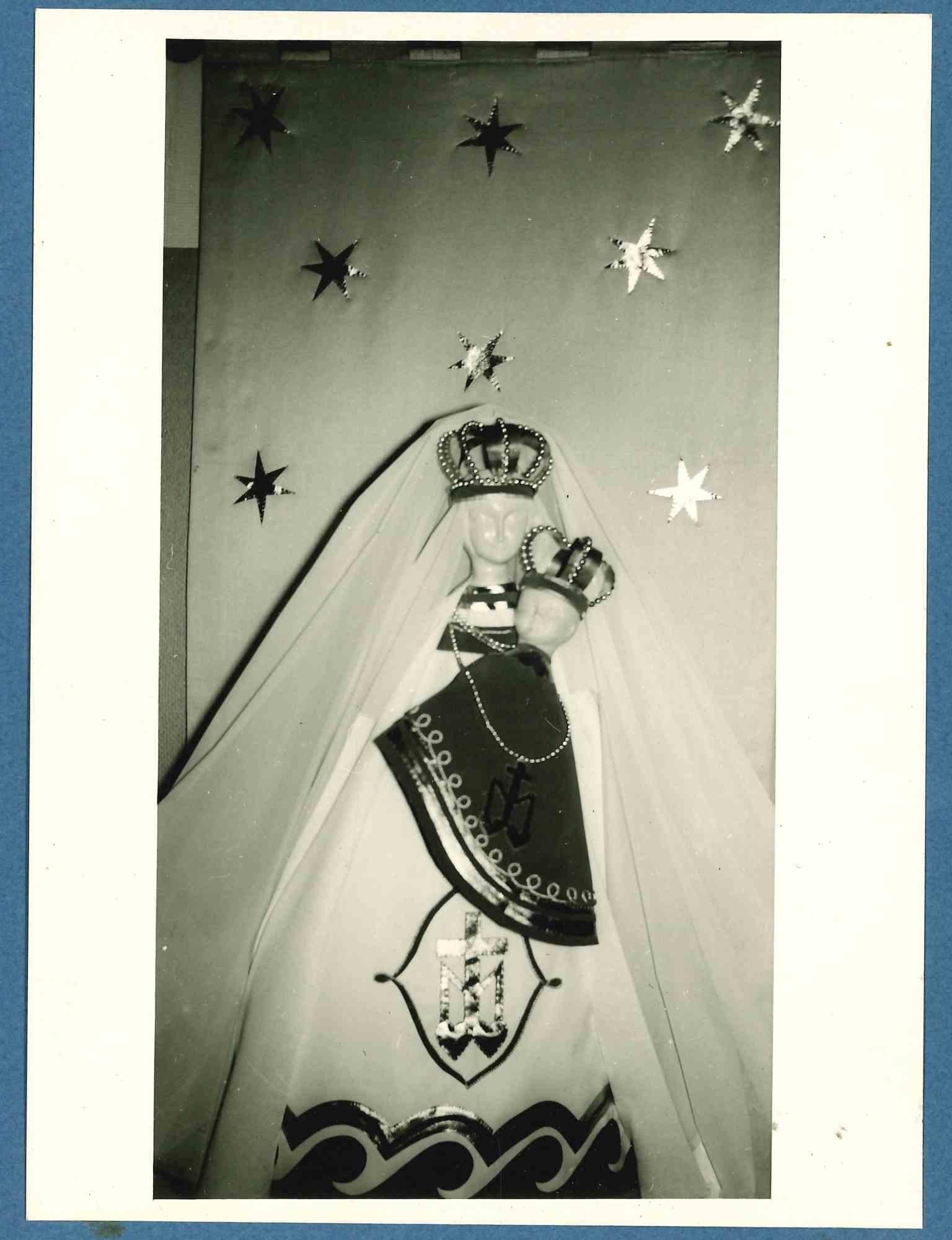 Unknown Figurative Photograph - Madonna - Mid-20th Century