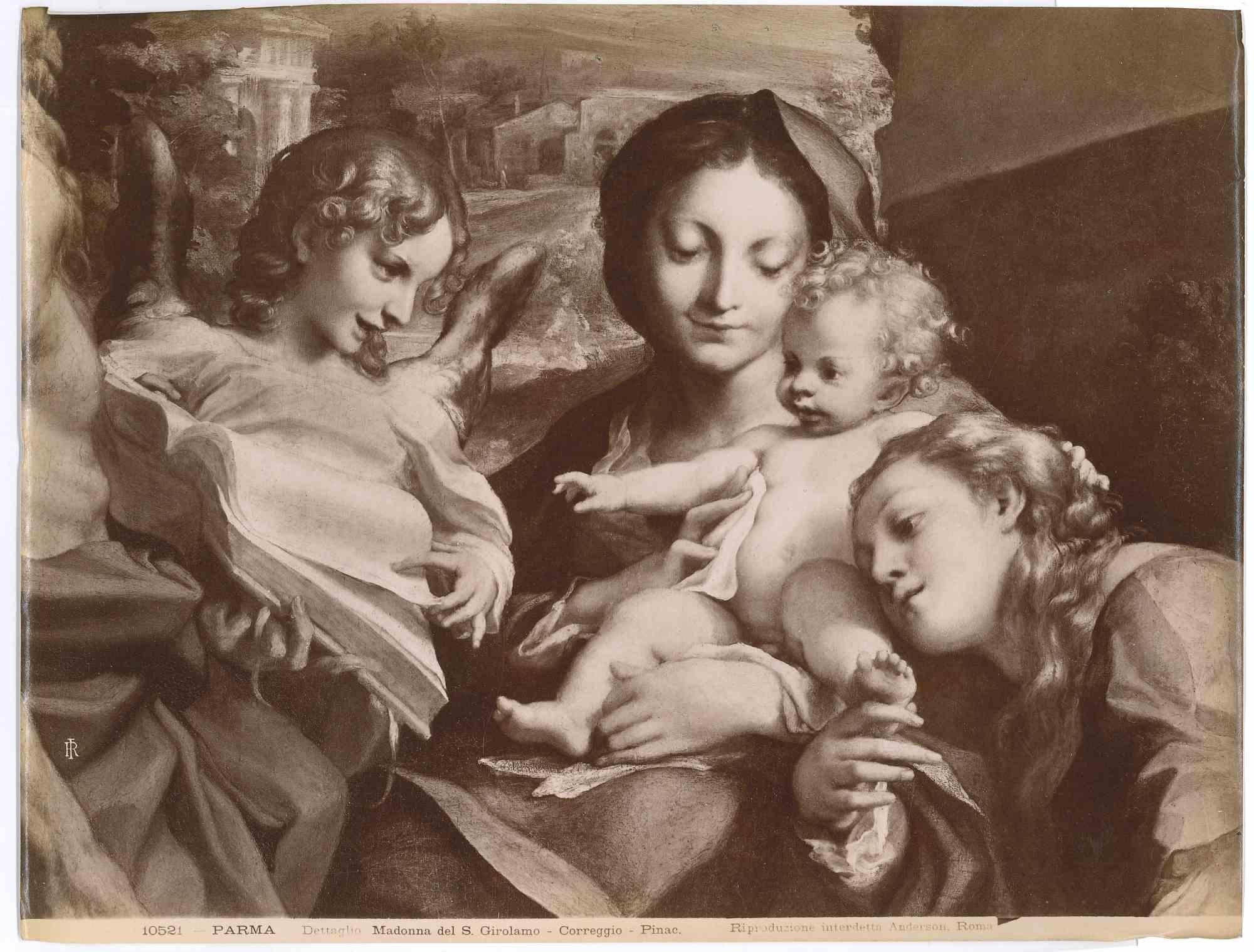 Madonna St. Girolamo Gallery of Parma - Vintage Photo - Early 20th century