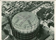 Making The American Skyways (Faire les voies du ciel américain) - Photographie vintage, milieu du XXe siècle