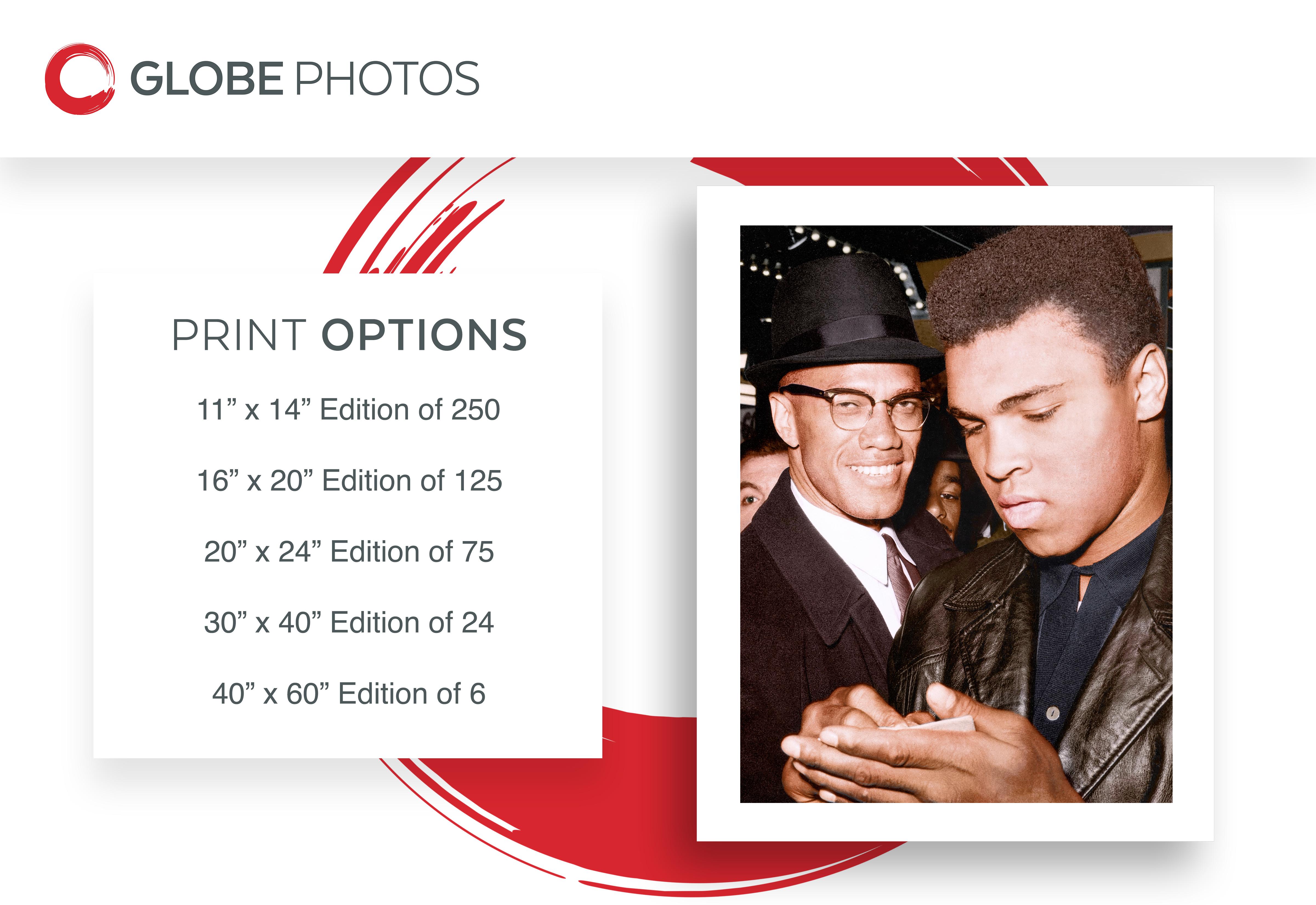 Malcolm X e Muhammad Ali - Photograph di Unknown