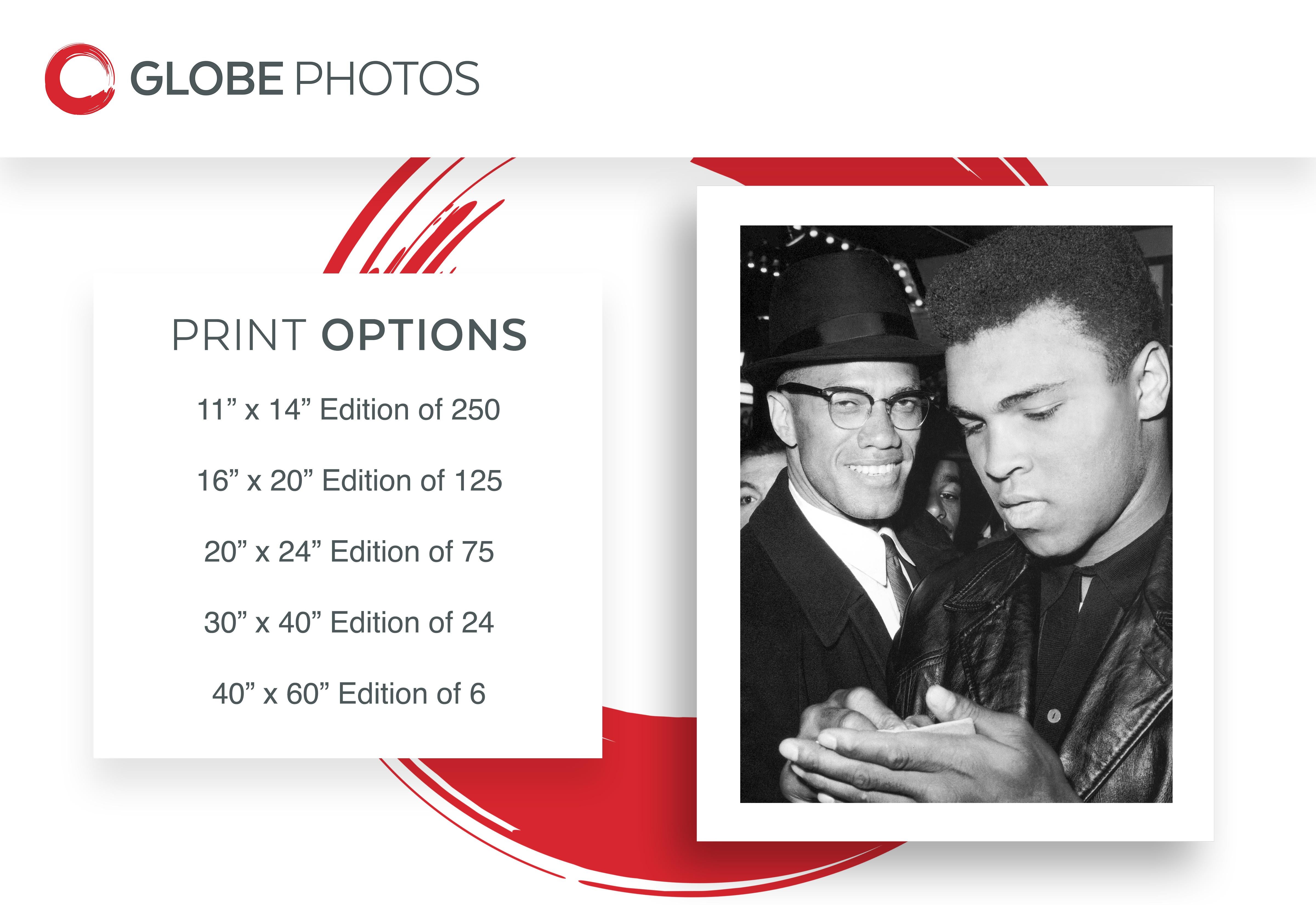 Malcolm X y Muhammad Ali - Photograph de Unknown