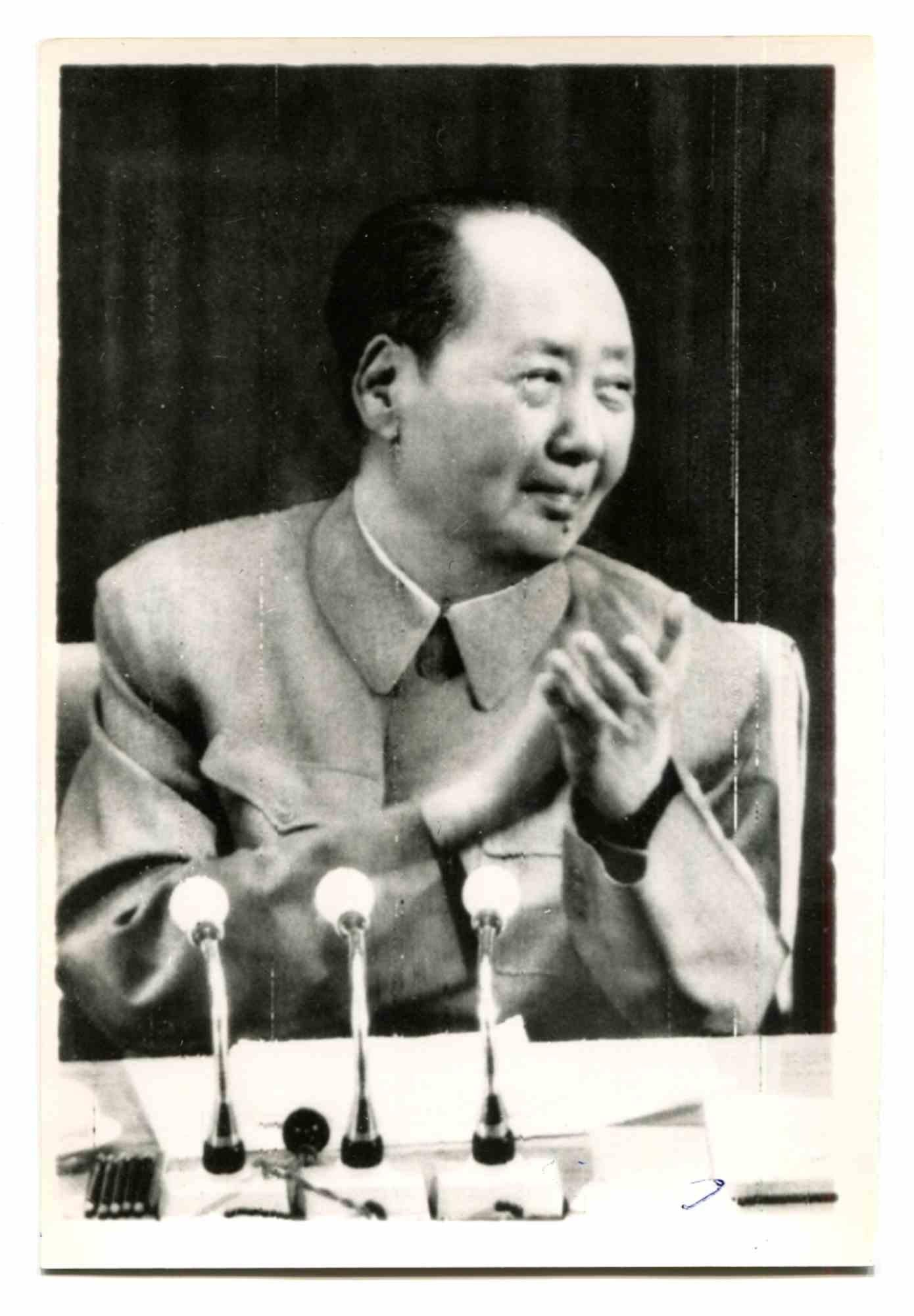 Unknown Figurative Photograph – Mao Zedong – Vintage-Foto – 1970er Jahre