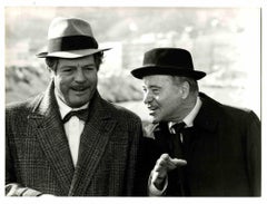 Marcello Mastroianni und Jack Lemmon – Vintage-Foto – 1985