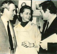 Marcello Mastroianni und Lauren Bacall – Ende der 1960er Jahre
