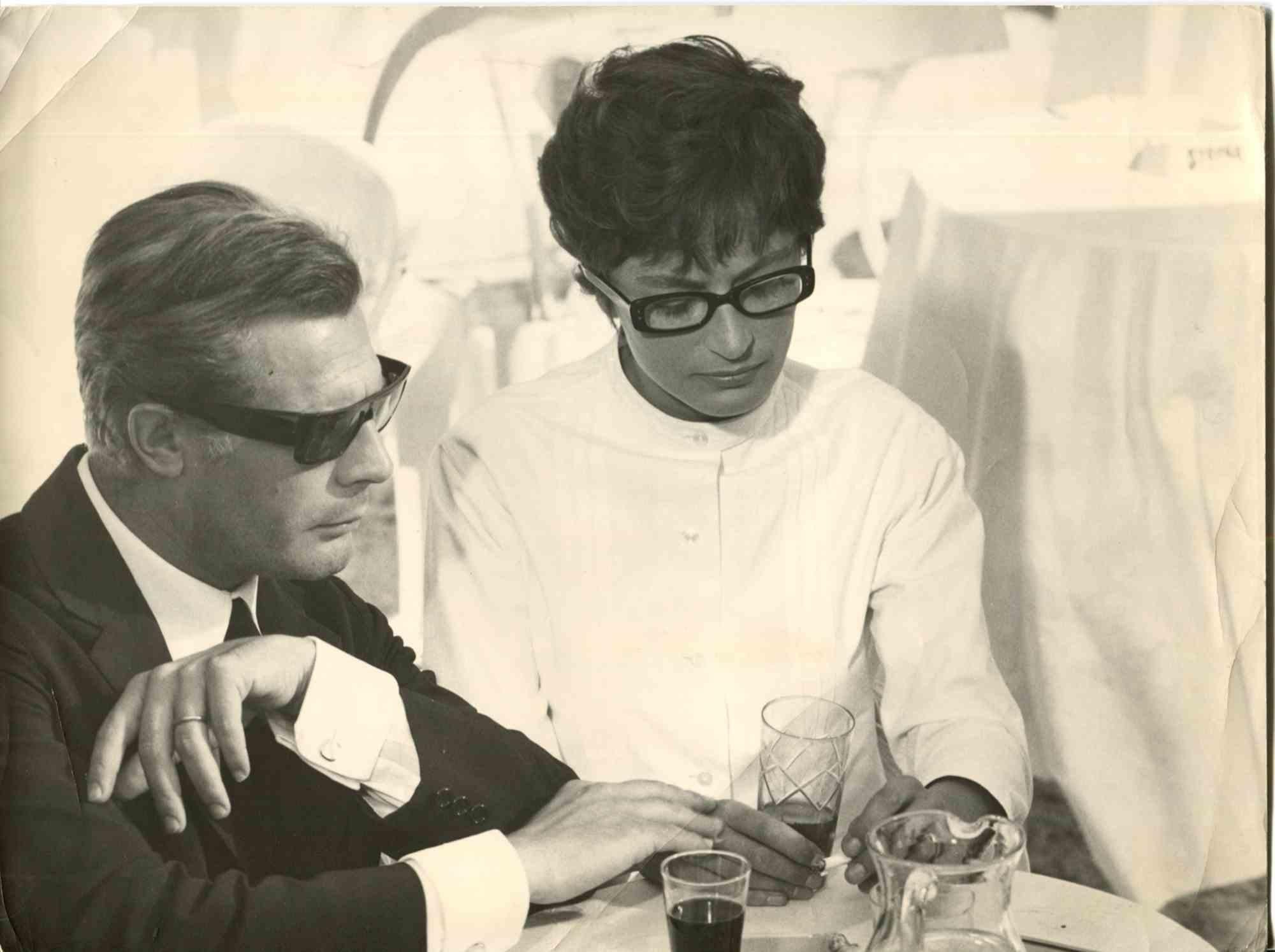 Portrait Photograph di Unknown - Marcello Mastroianni in 8 1/2 di Federico Fellini - Foto - 1963