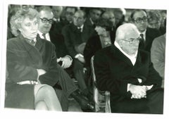 Margherita Boniver and Francesco Cossiga - 1990s