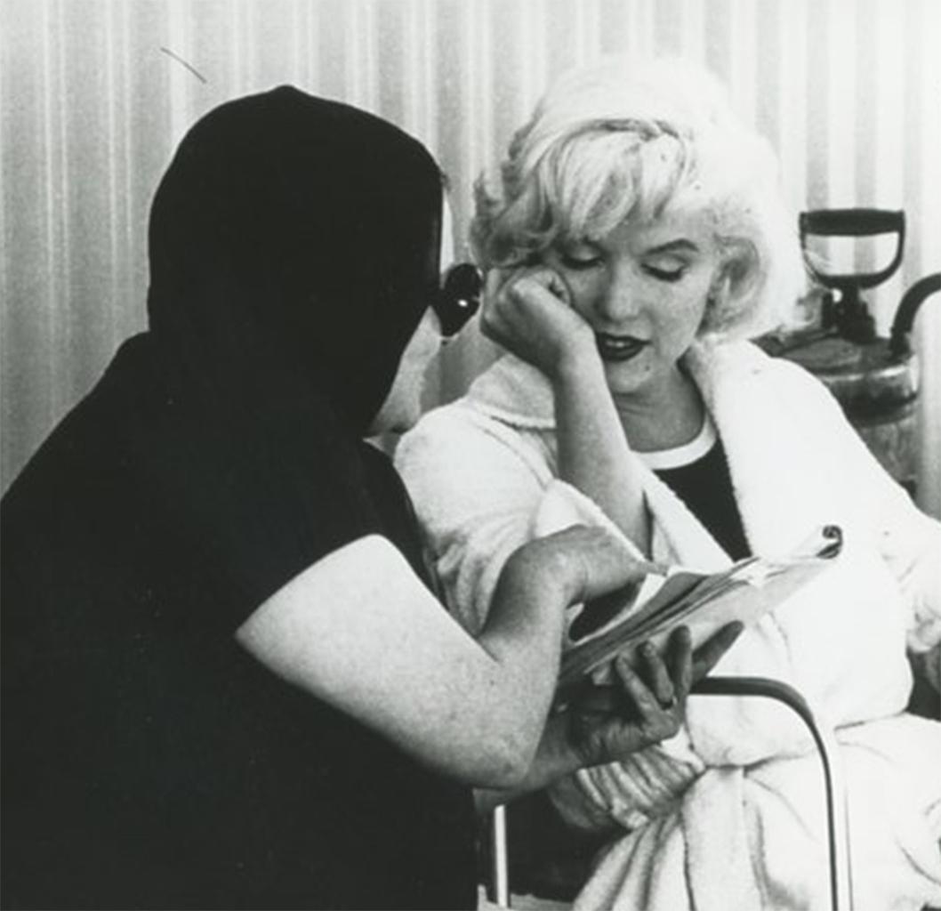 Marilyn Monroe e Paula Strasberg 