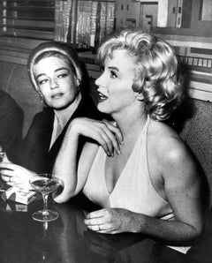 Marilyn Monroe y Simone Signoret