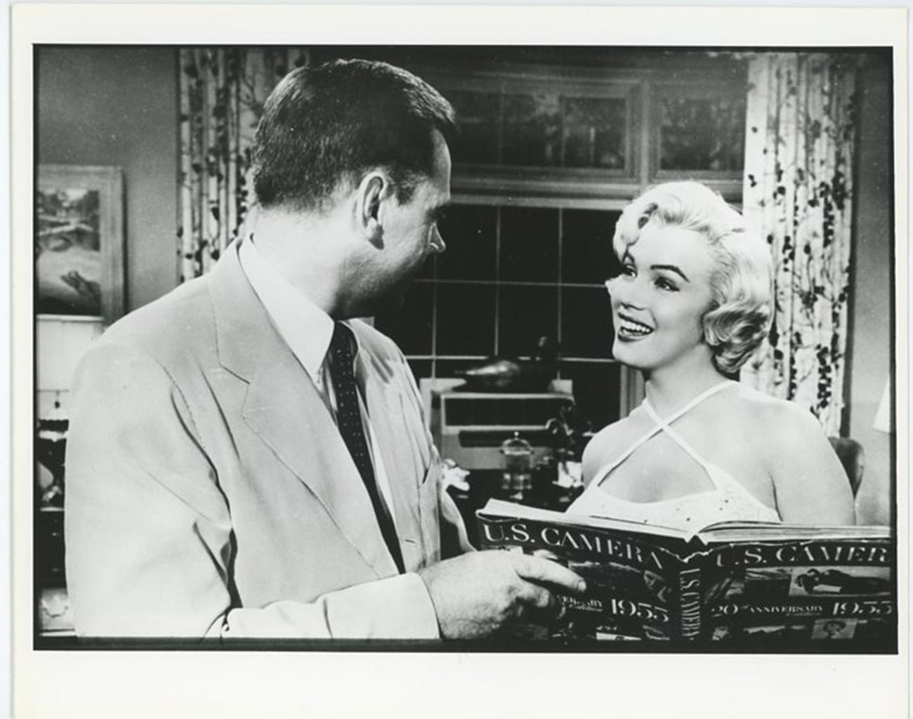Unknown Black and White Photograph - Marilyn Monroe and Tom Ewell "The Seven Year Itch"