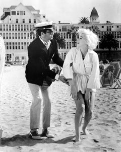 Marilyn Monroe et Tony Curtis dans Certains l'aiment chaud