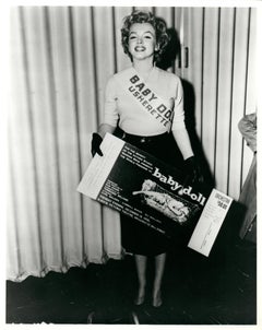 Marilyn Monroe at Baby Doll Premiere Vintage Press Print