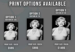 Marilyn Monroe: Candid and Smiling Fine Art Print