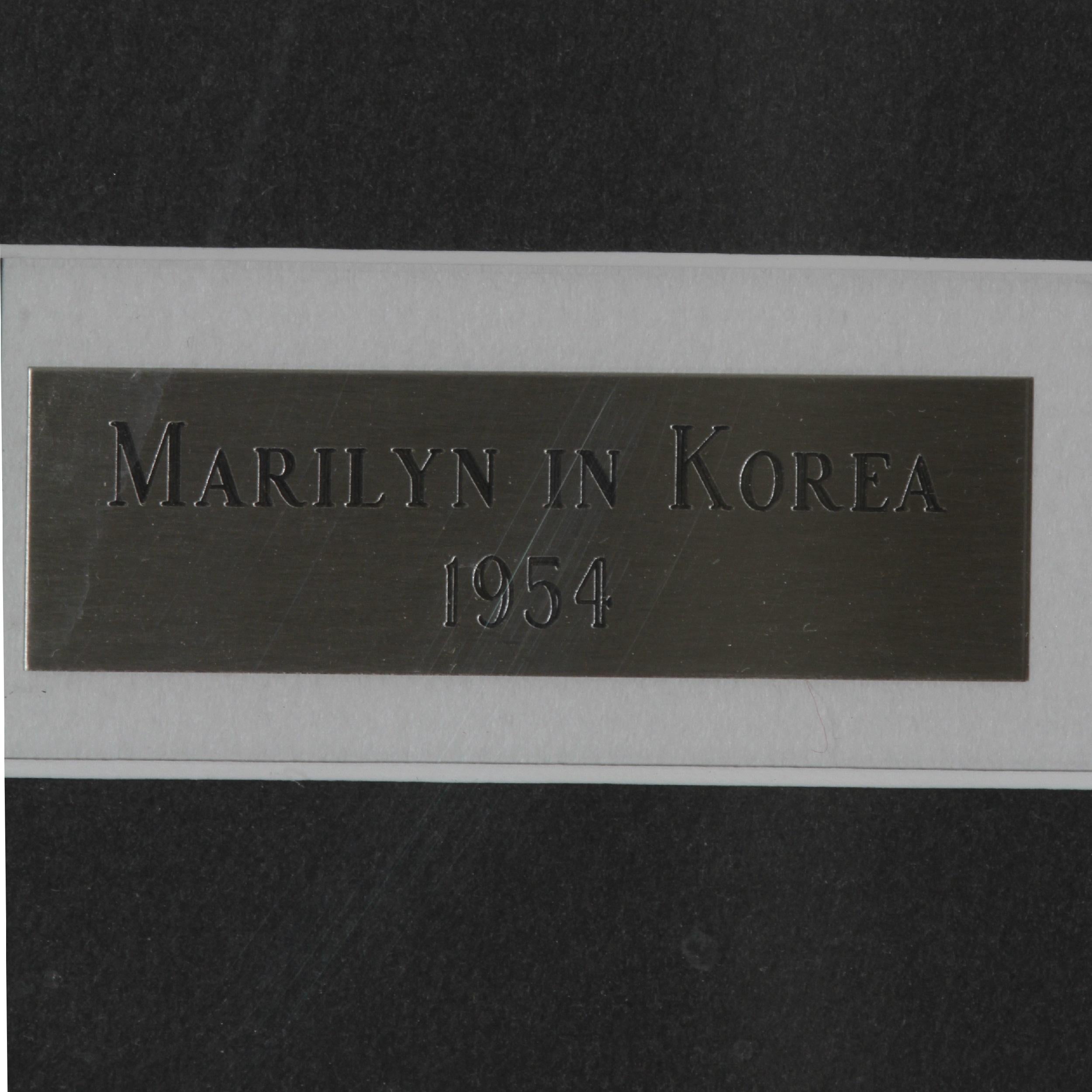 marilyn monroe 1954 korea