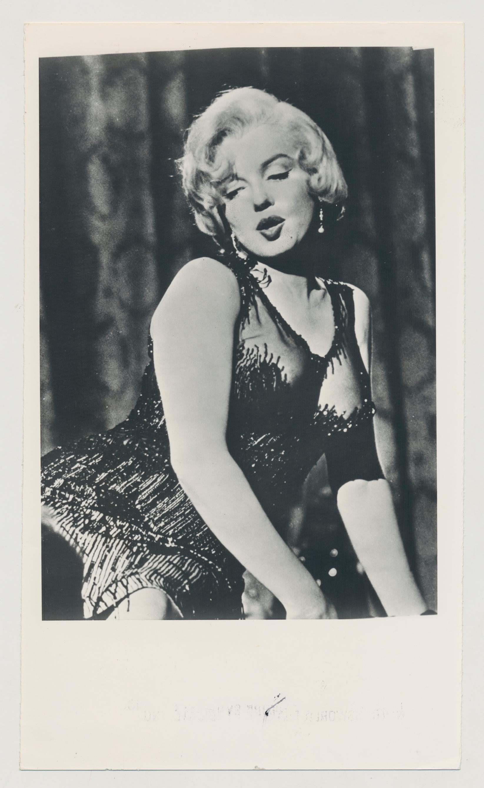 Portrait Photograph Unknown - Marilyn Monroe dans « Some like it hot » (Un peu comme ça), 1959