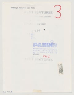 Marilyn Monroe (Norma Jean) da bambina, ca. 1927, 16, 4 x 21, 5 cm