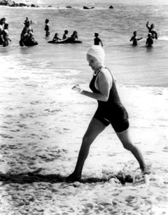 Marilyn Monroe sur la plage pour Certains l'aiment chaud