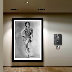 Marilyn Monroe - Fotografía y negativo antiguo de gran formato