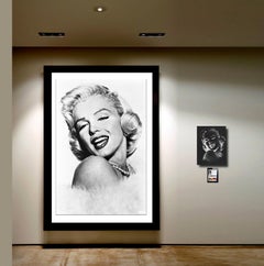 Marilyn Monroe - Fotografía y negativo antiguo de gran formato