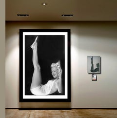 Marilyn Monroe Pinup - Fotografie und Vintage Großformatiges Negativ im Großformat