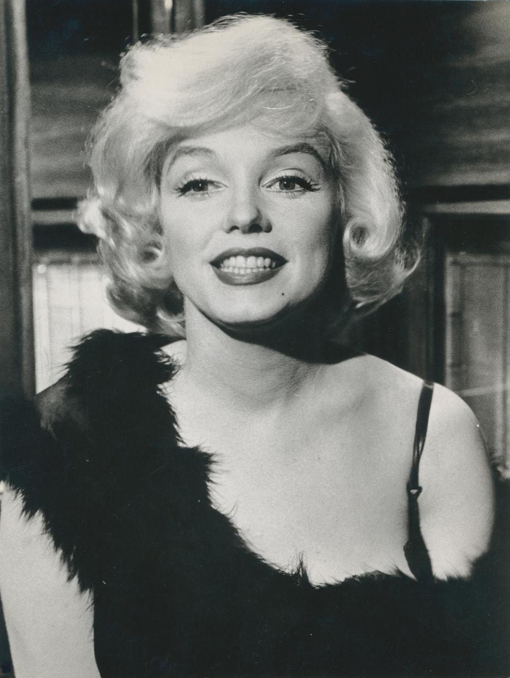 Unknown Black and White Photograph - Marilyn Monroe "Some Like It Hot", USA, 1958