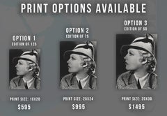 Marion Davies Profile in Hat Globe Photos Fine Art Print