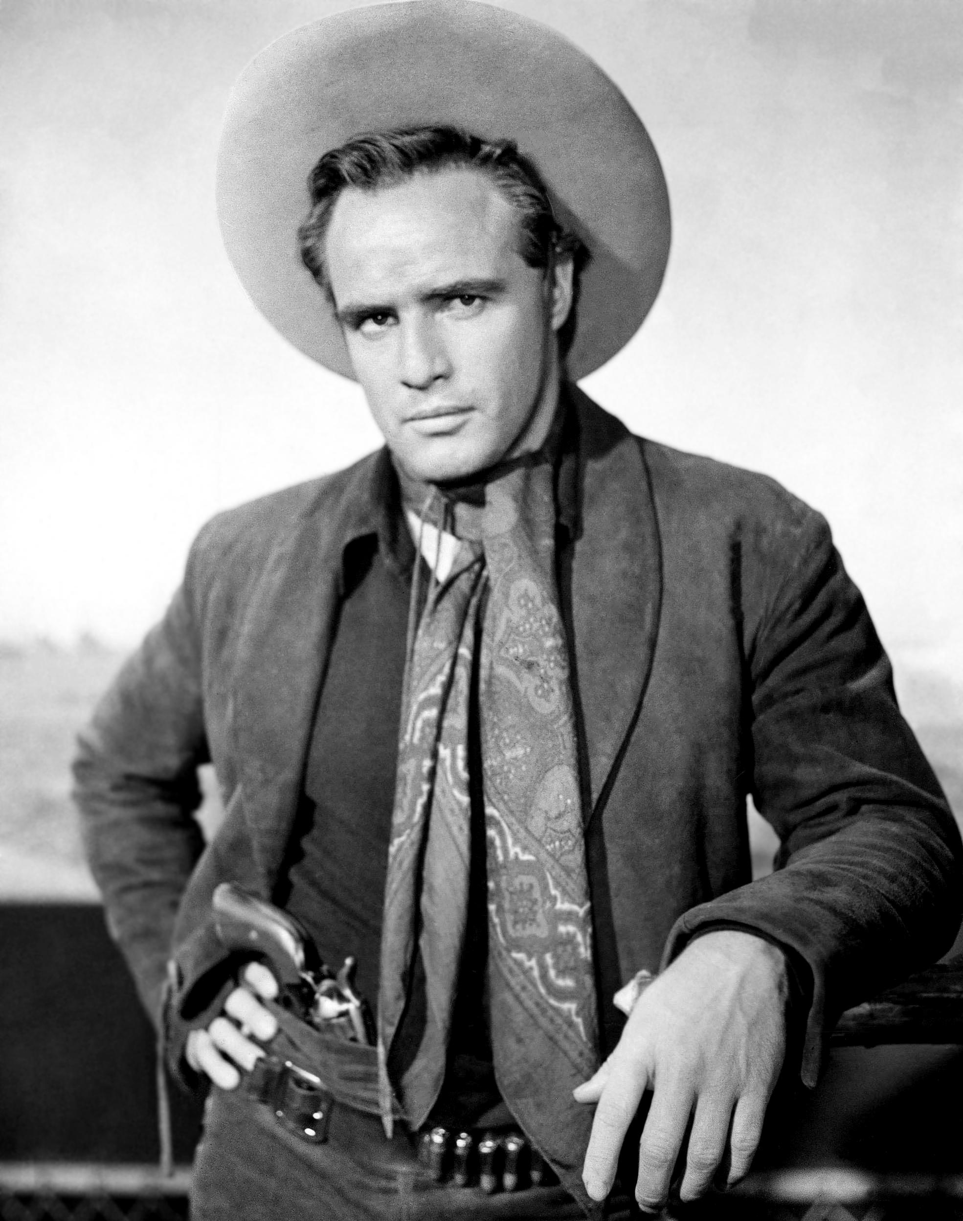 Unknown Black and White Photograph - Marlon Brando "One Eyed Jacks" Photos Fine Art Print