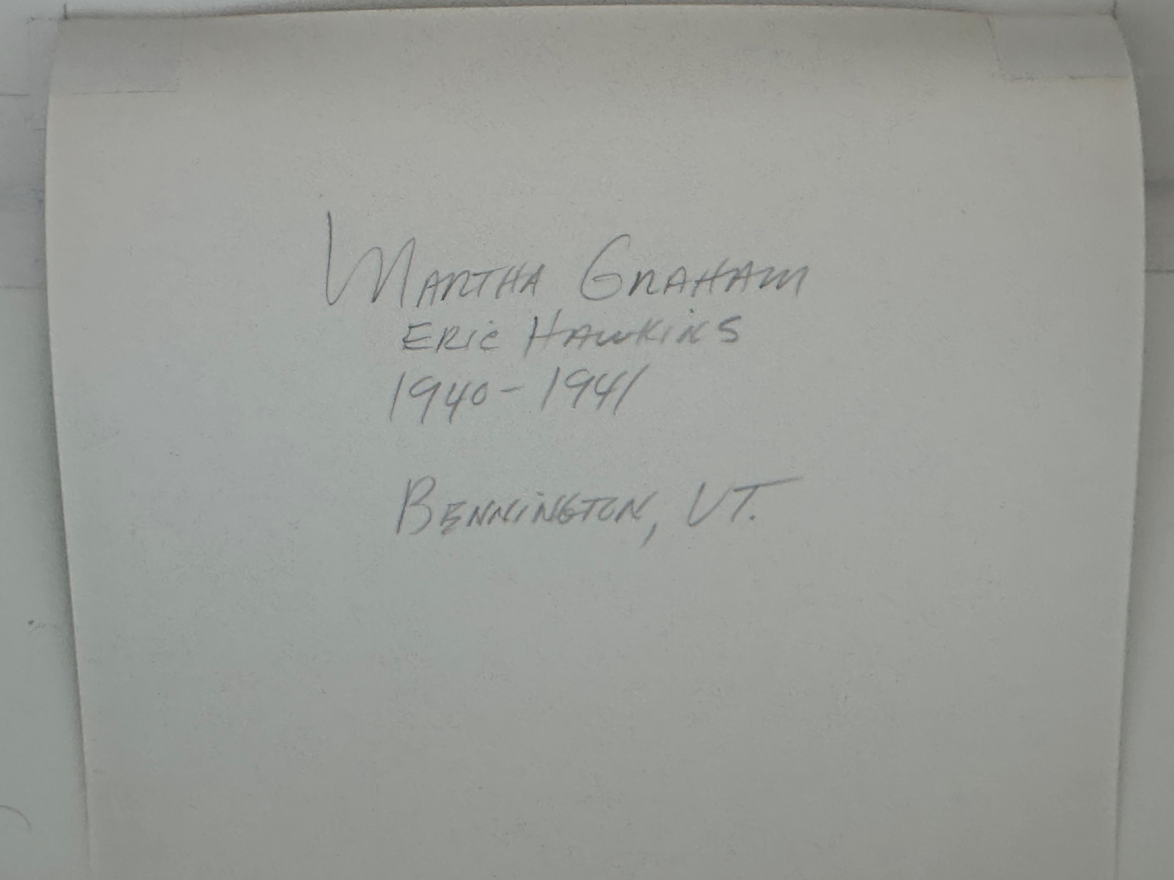 Martha Graham & Erick Hawkins al Bennington College in vendita 5