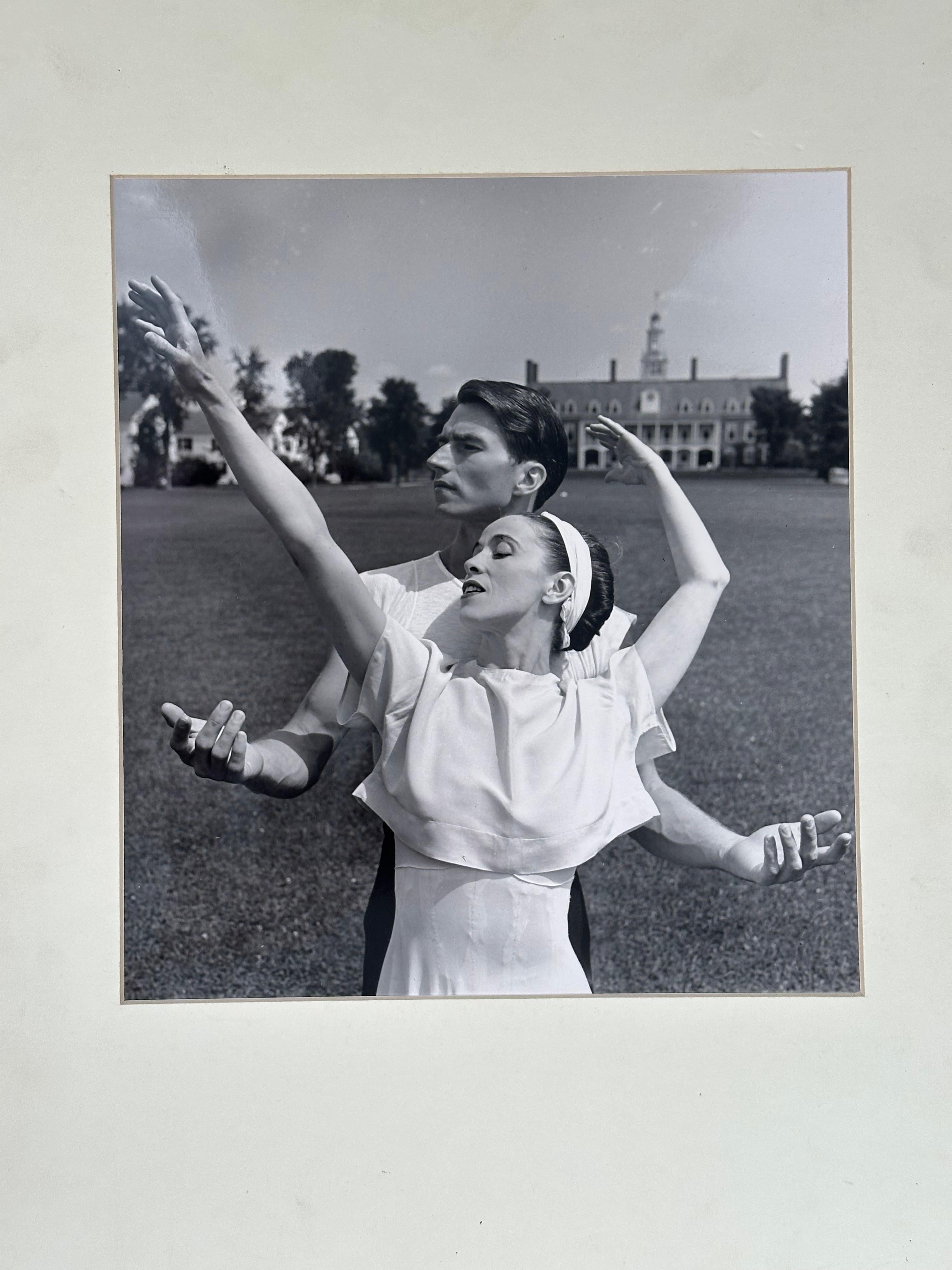 Martha Graham & Erick Hawkins al Bennington College - Photograph di Unknown