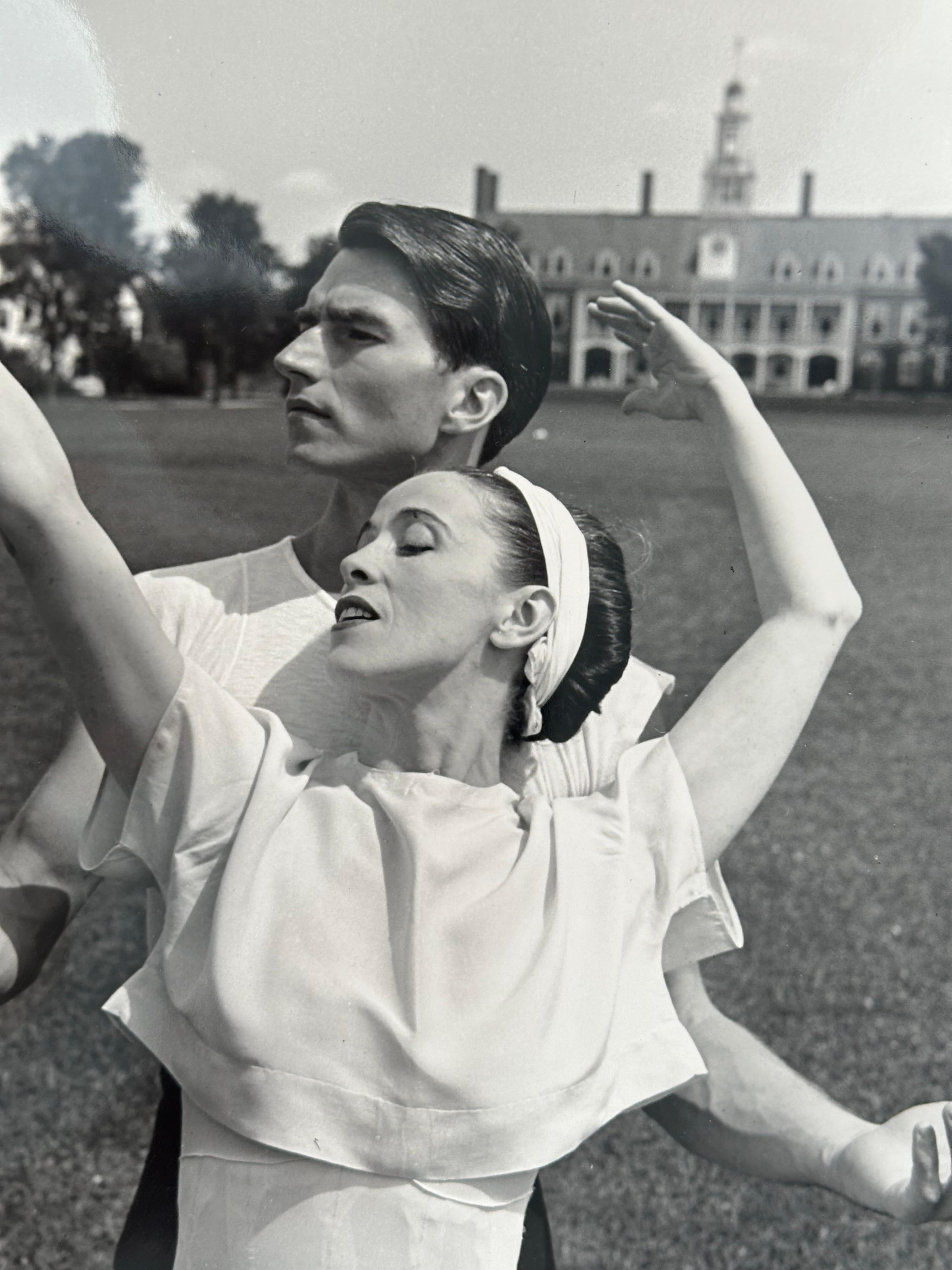 Martha Graham & Erick Hawkins al Bennington College - Photograph Realismo di Unknown