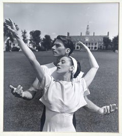 Martha Graham y Erick Hawkins en el Bennington College