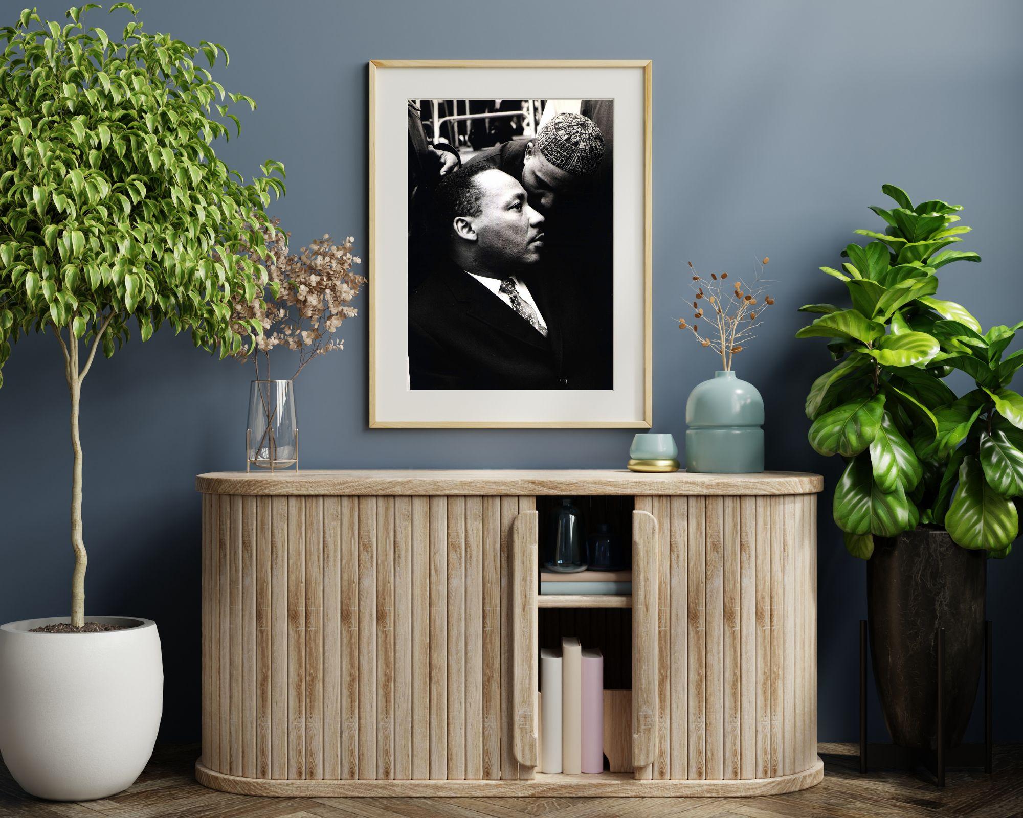 Martin Luther King Jr. in Memphis, Tennessee - Contemporary Photograph by Unknown
