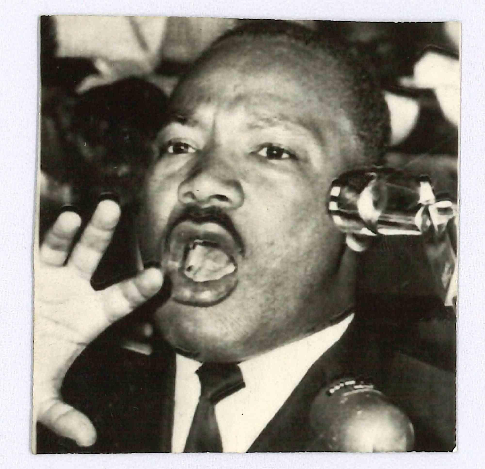 Unknown Figurative Photograph – Martin Luther King – Vintage-Foto – 1968