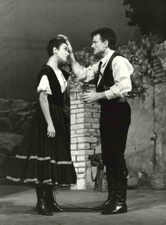 Massimo Ranieri en el teatro - Foto de época - Años 70