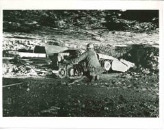 Mechanization of Mines Benefits Workers - Vintage Photograph - Mid 20th Century