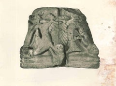 Relief médiéval - Photo d'époque - Début du 20e siècle