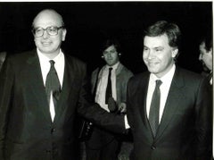 Meeting between Bettino Craxi and Felipe Gonzalez-- Photo - 1980s